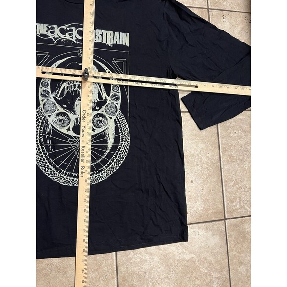 Acacia Strain Shirt Mens XL Black Earthmover Skull Death Metal Band concert - Picture 2 of 8